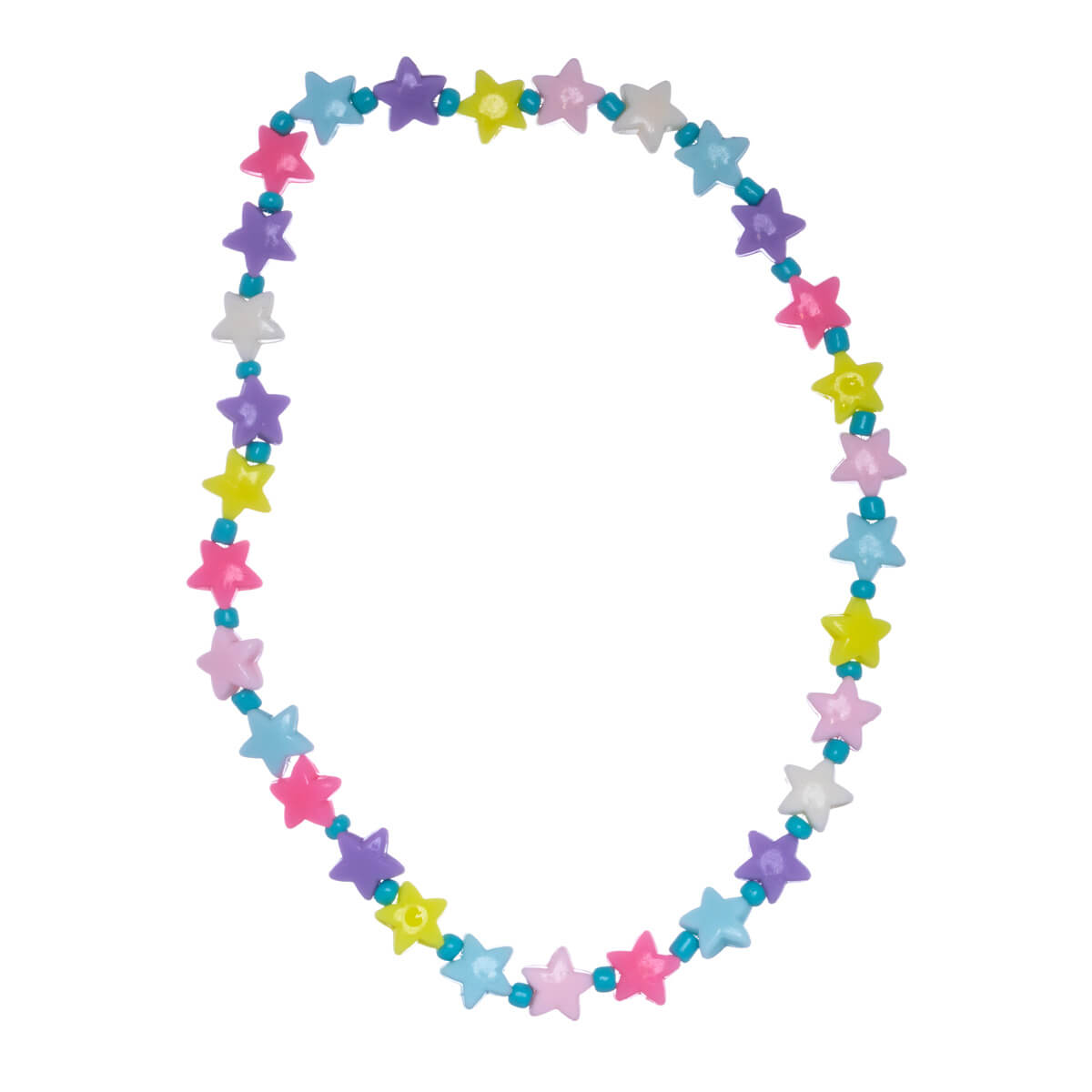 Barns elastiska stjärna halsband 38 cm