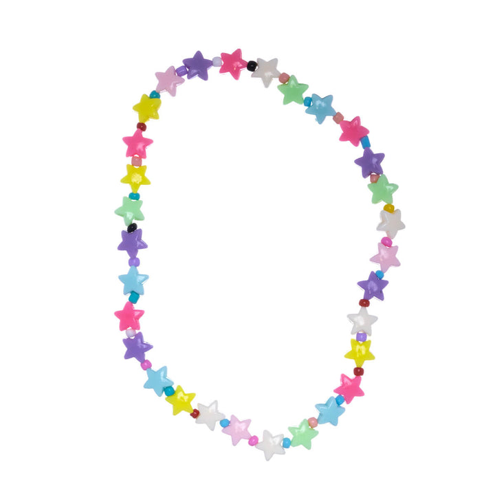 Children's elastic star necklace 38cm