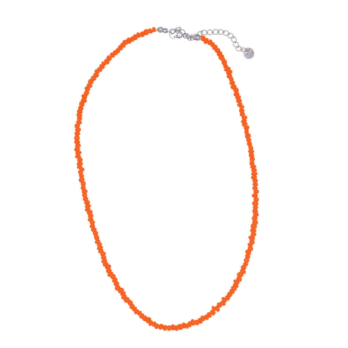 Thin neck beads necklace 40cm +5cm (Steel 316L)