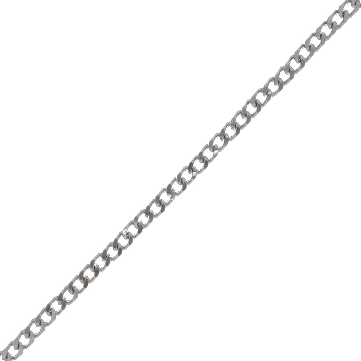 Stål rustningskedja halsband 55 cm