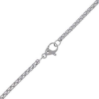 Thin steel necklace 2,5mm 60cm