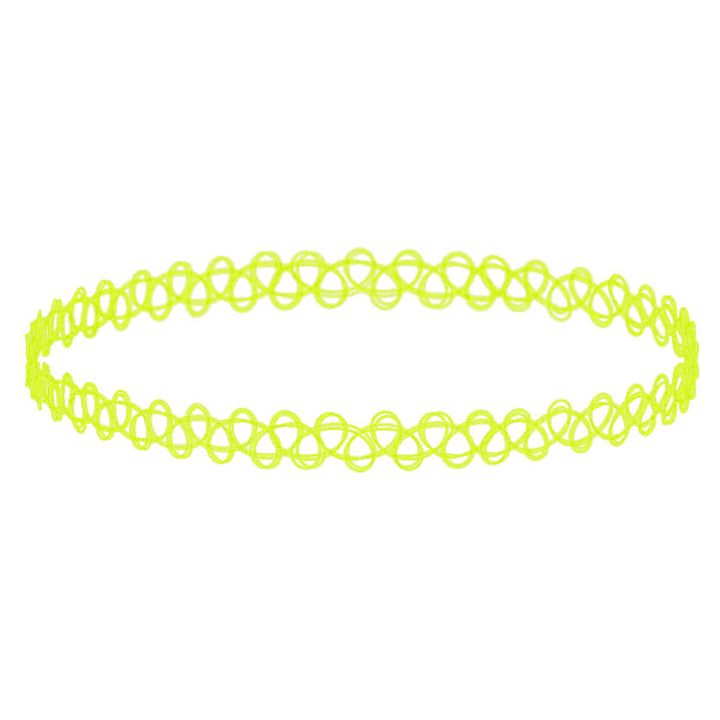 Nylon tatuering choker halsband