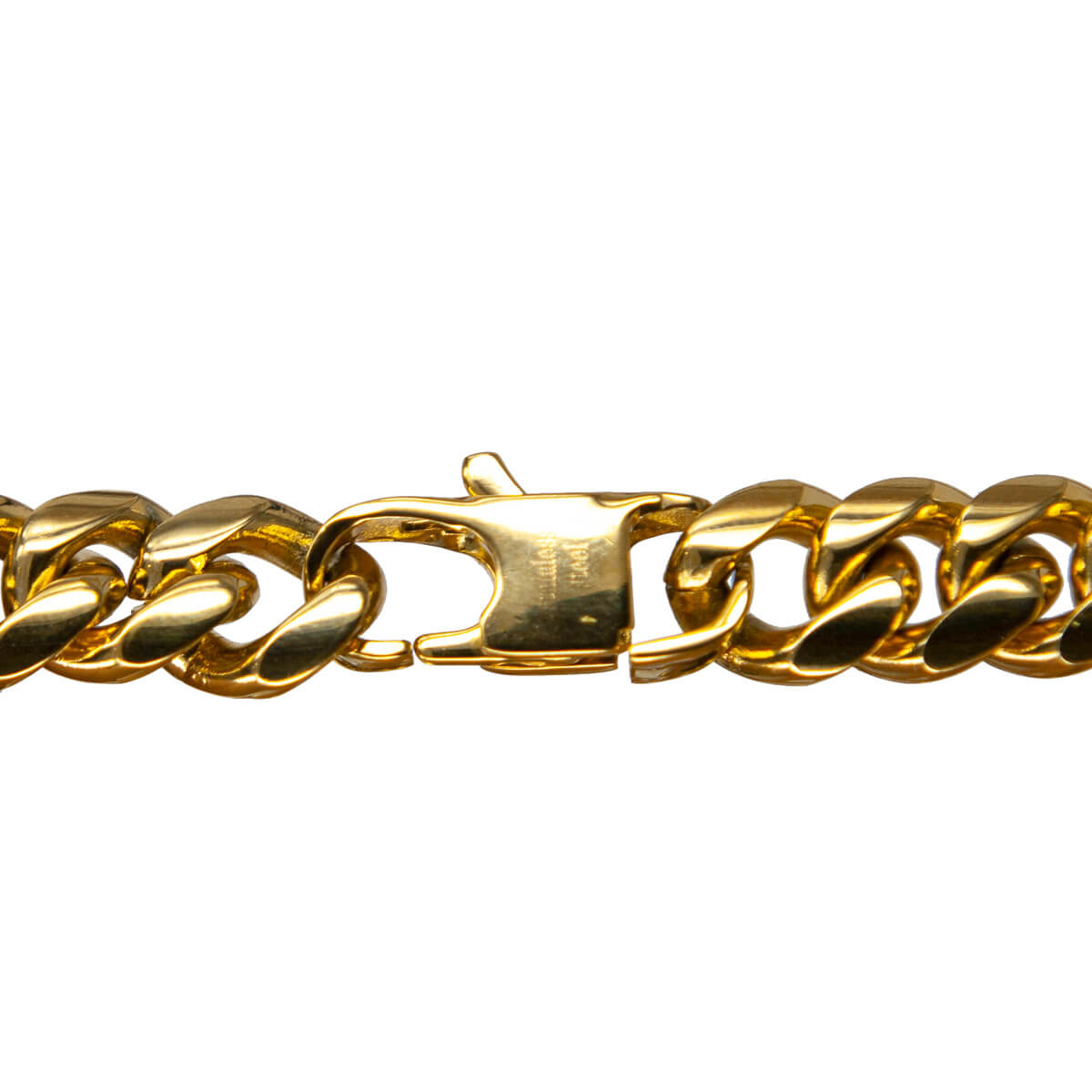Steel armour chain bracelet 1cm wide