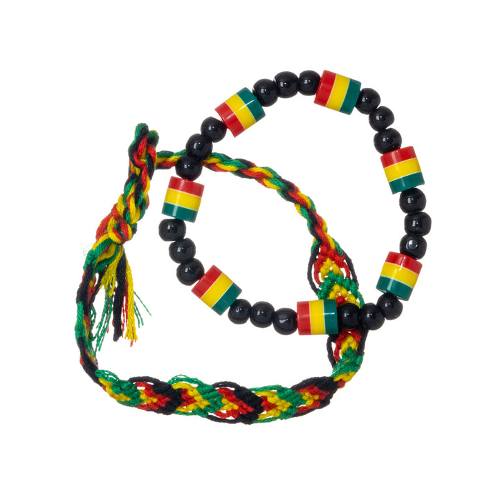 Rasta -armband 2 st