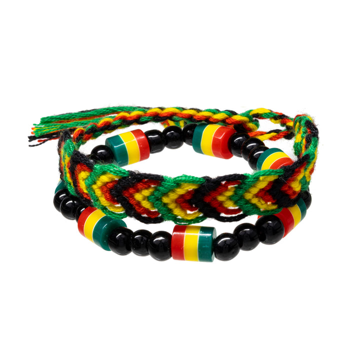 Rasta bracelets 2pcs