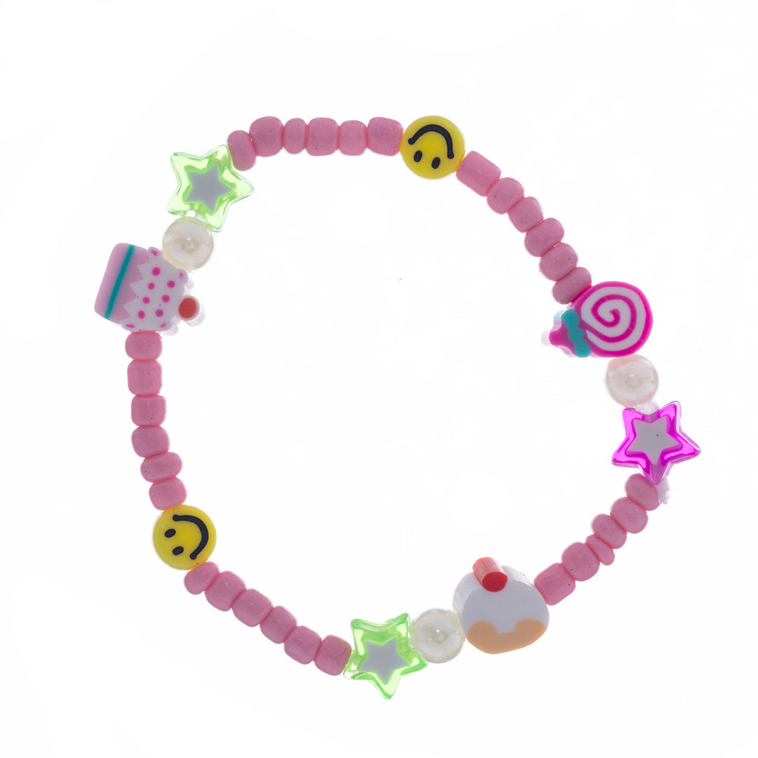 Färgglada pärlarmband