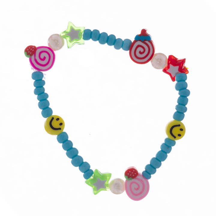 Färgglada pärlarmband