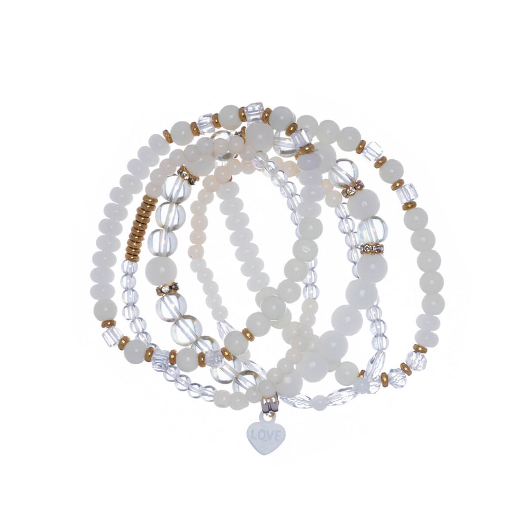 Elastinen rannekoru nippu 5kpl