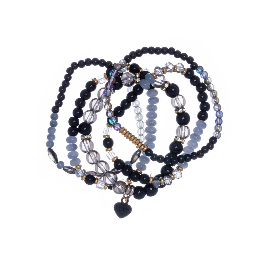 Elastinen rannekoru nippu 5kpl