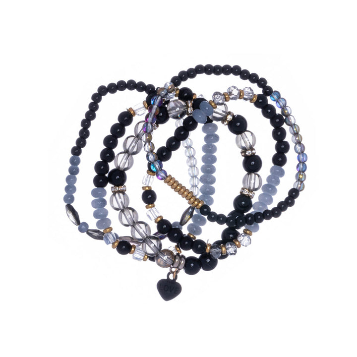 Elastinen rannekoru nippu 5kpl