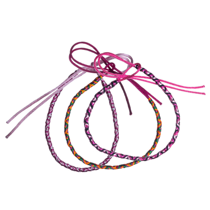 Knot bracelets 3pcs