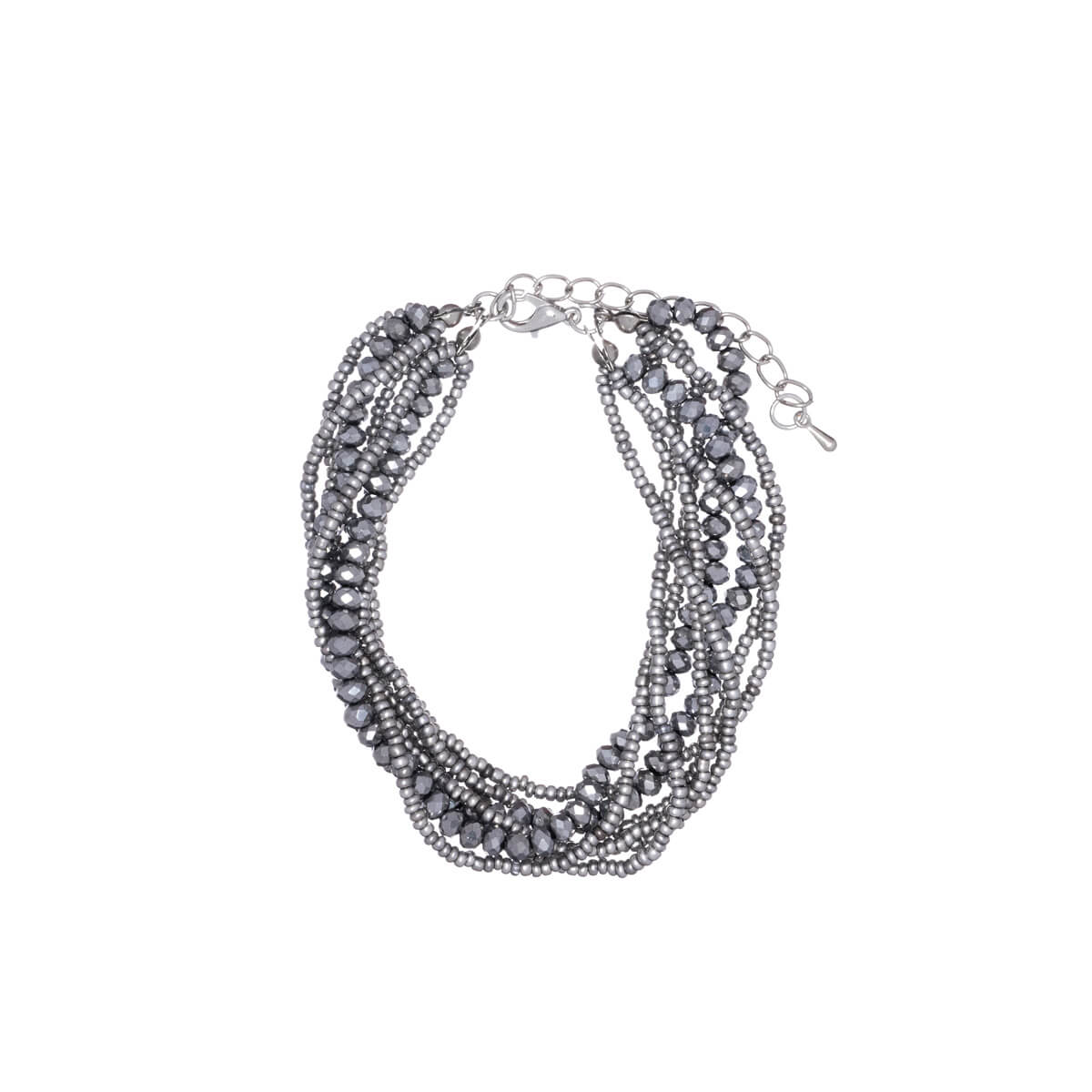 Glass bead bracelet bunch