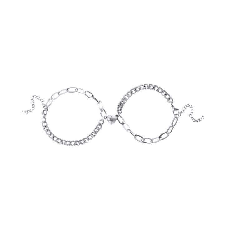 Love bracelet friend bracelet 2pcs (Steel 316L)