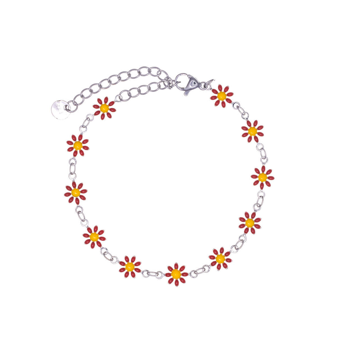 Daisy-armband i stål (stål 316L)