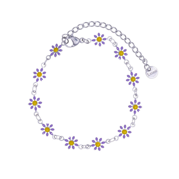 Daisy-armband i stål (stål 316L)