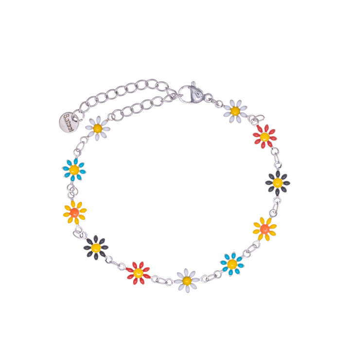 Steel daisy bracelet (Steel 316L)