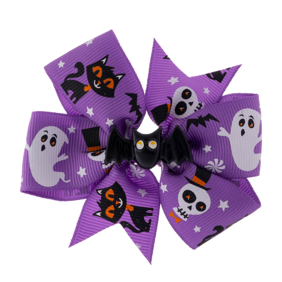 Halloween hair clip bat