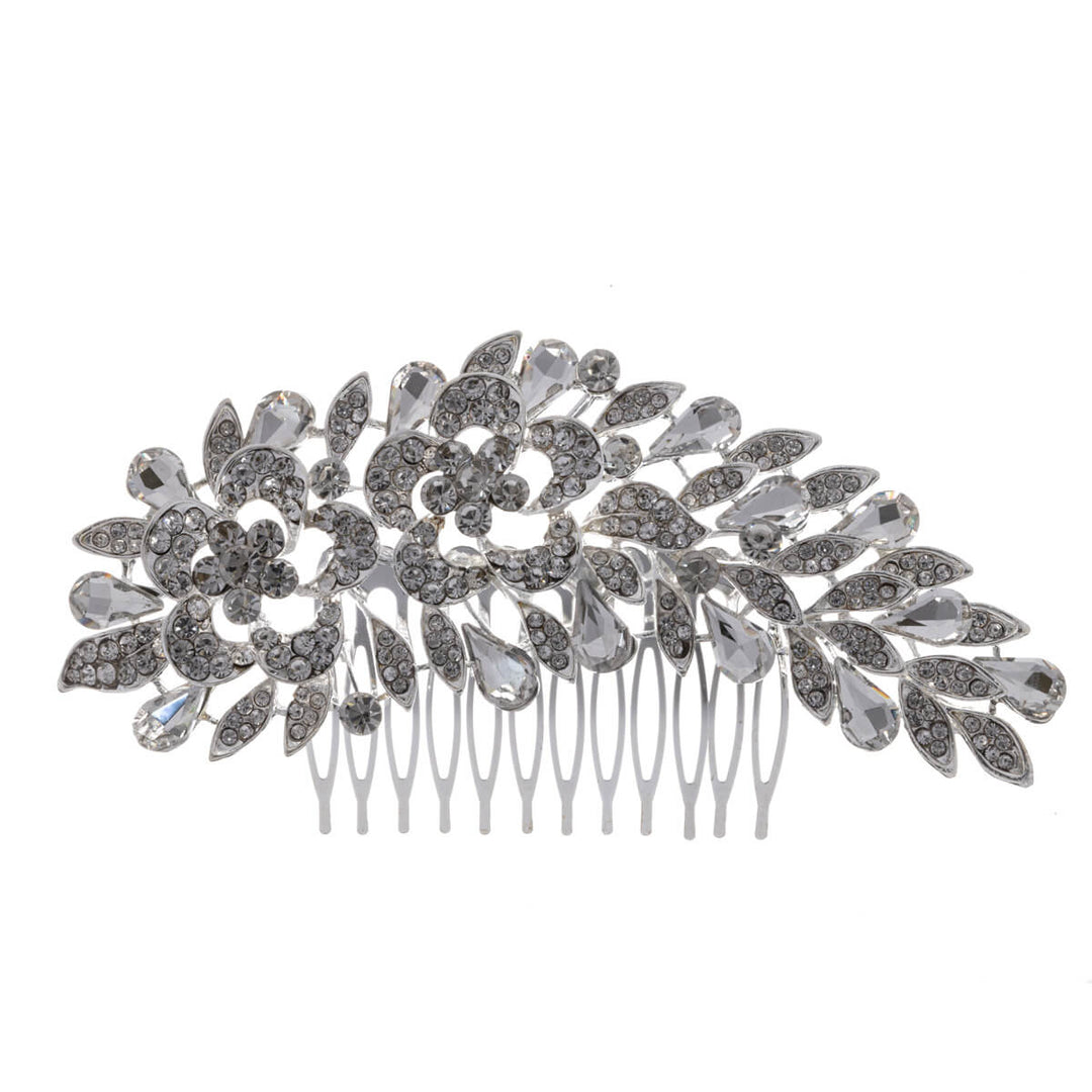 Hairpiece for hairstyle side comb flowers 1pc