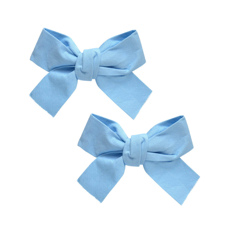 Monochrome Blue Hair Clip 2pcs