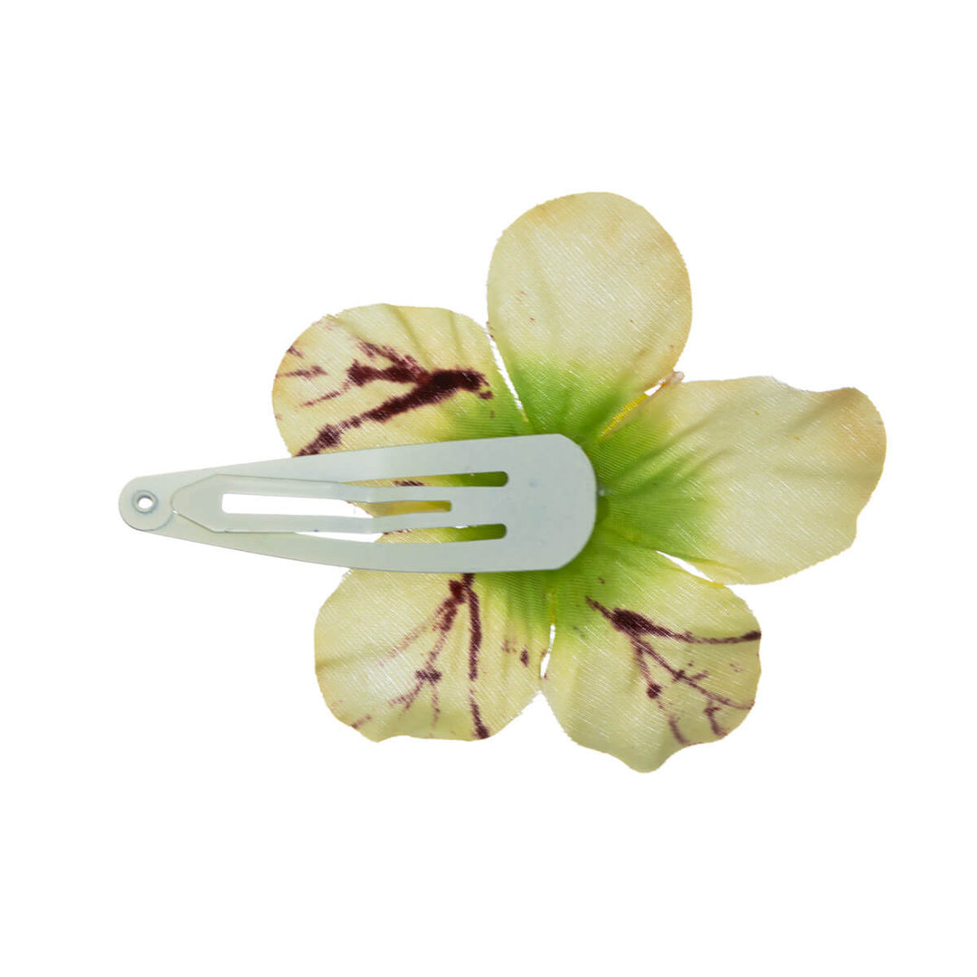 Tropical flower hair clip 2pcs