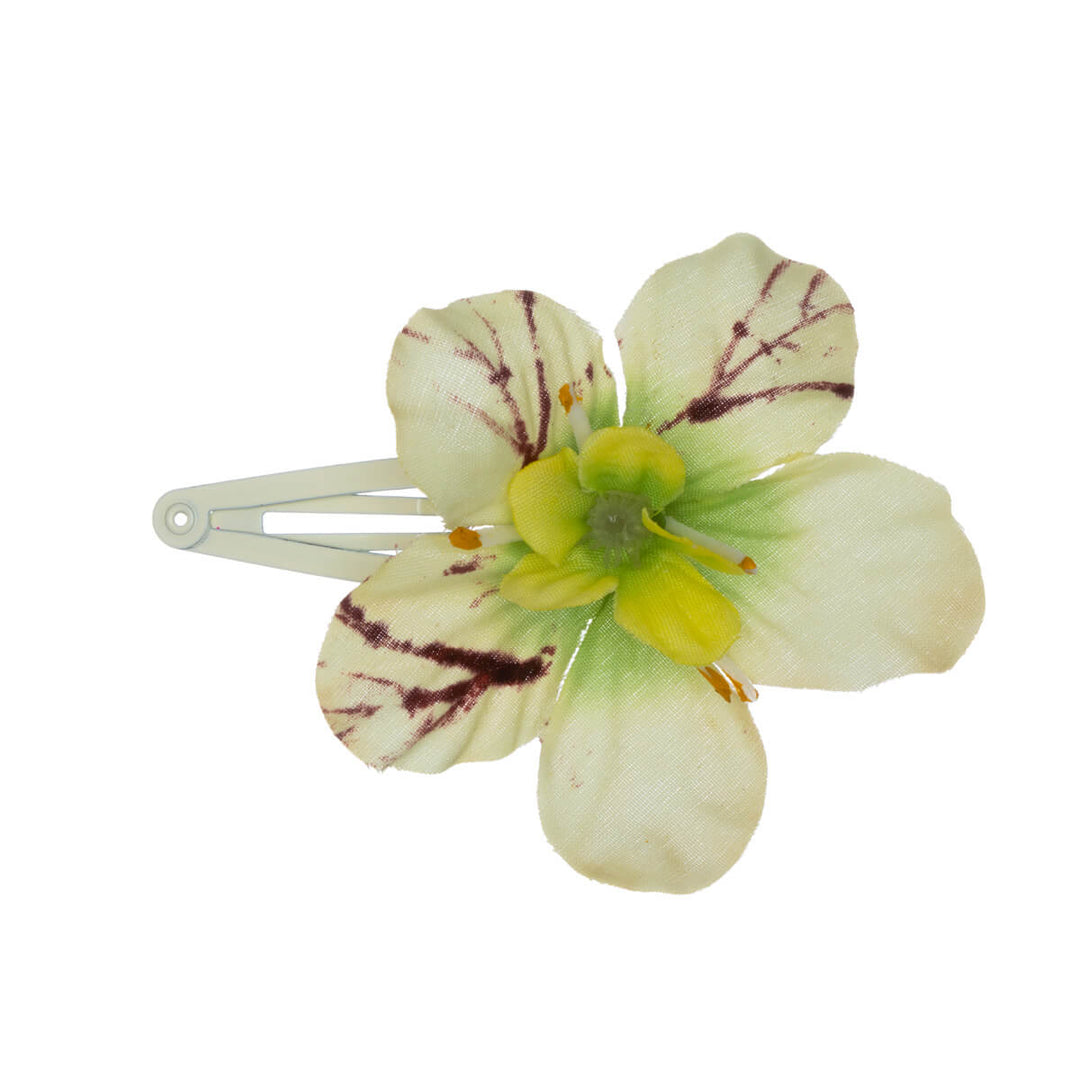 Tropical flower hair clip 2pcs