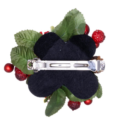 Christmas flower hair clip christmas hairband