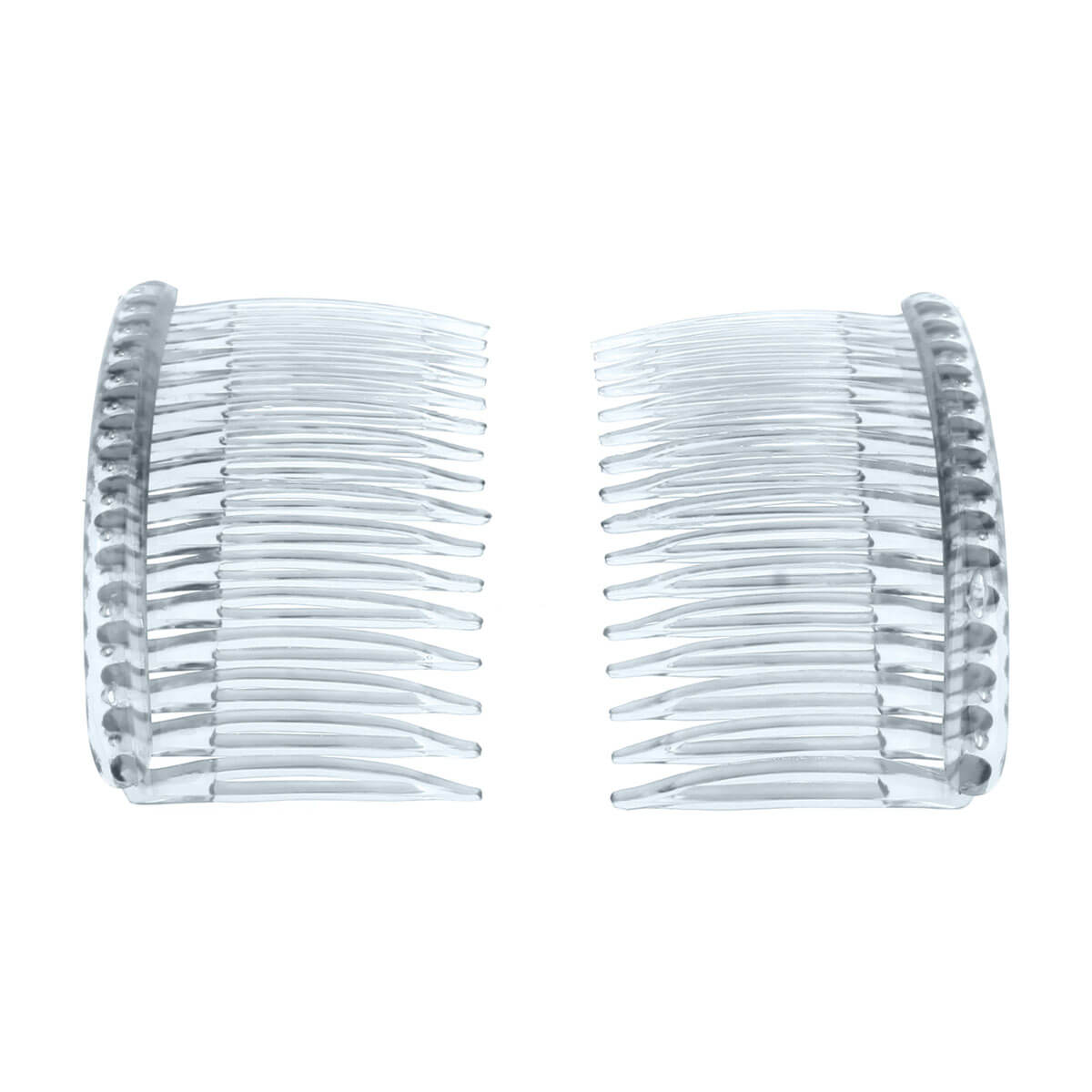 Plastic side comb 2pcs (8cm x 4.7cm)