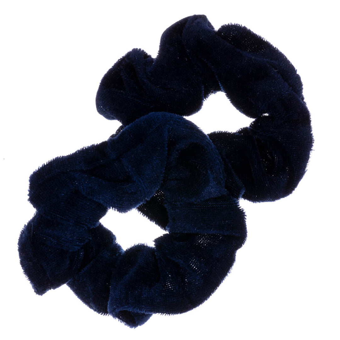 Velvet hairpin scrunchie ø 10cm 2pcs