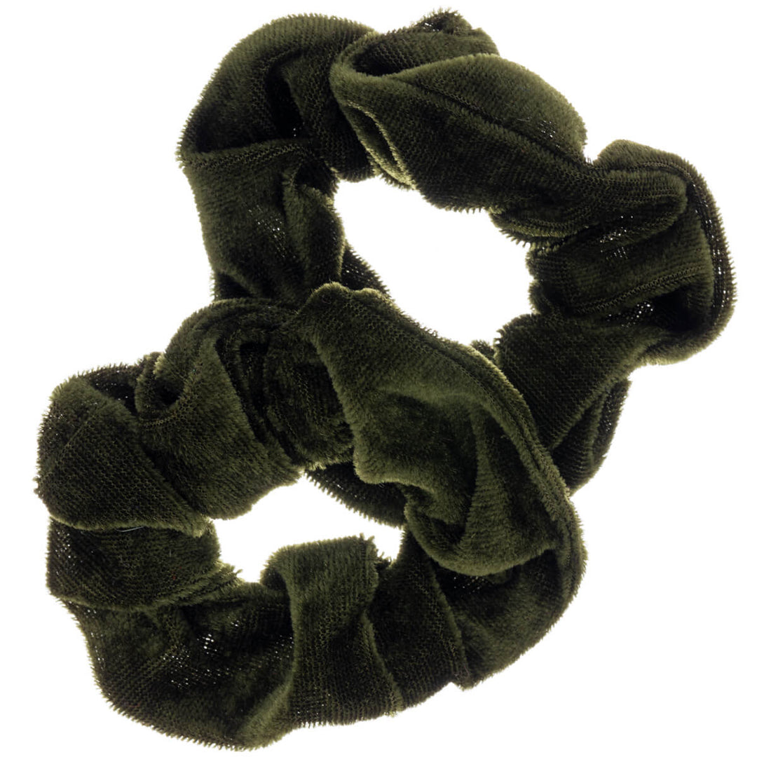 Velvet hairpin scrunchie ø 10cm 2pcs