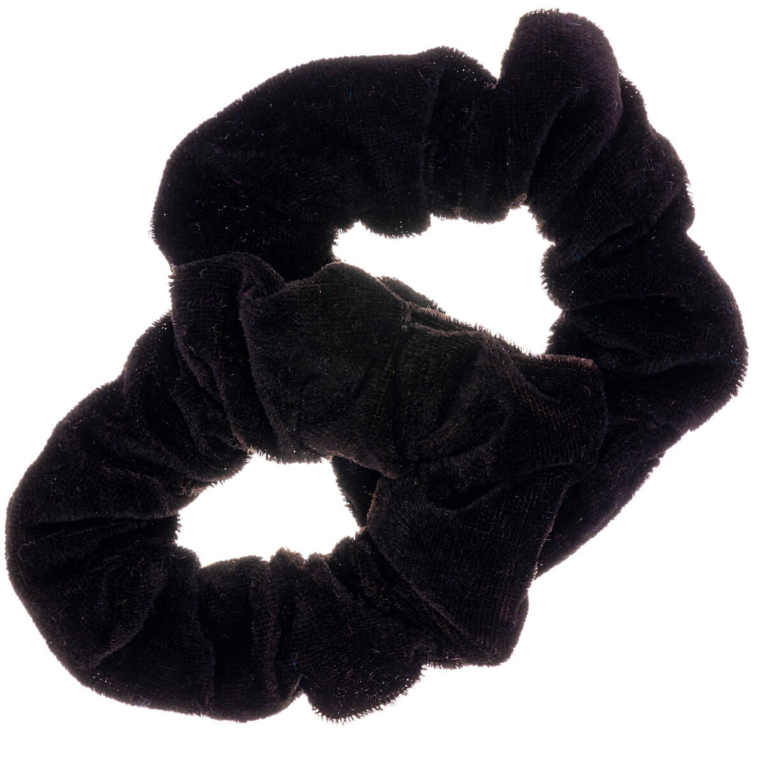 Sametti hiusdonitsi scrunchie ø 10cm 2kpl