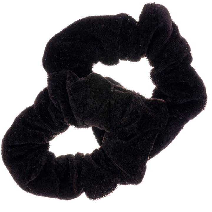 Velvet hairpin scrunchie ø 10cm 2pcs