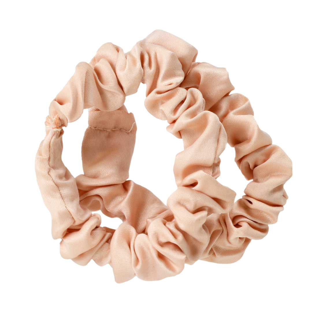 Ohut satiininen hiuslenkki scrunchie ø6cm 2kpl