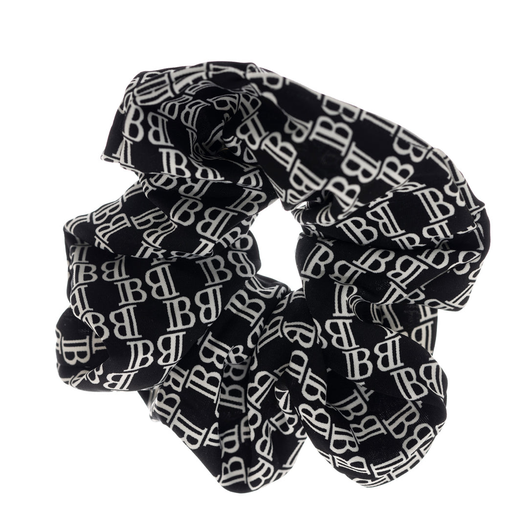 Kuviollinen scrunchie hiusdonitsi ø 13cm
