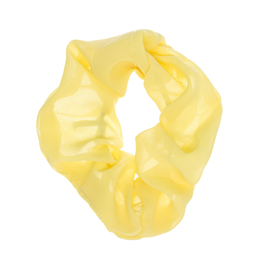 Yksivärinen scrunchie hiusdonitsi ø 11cm