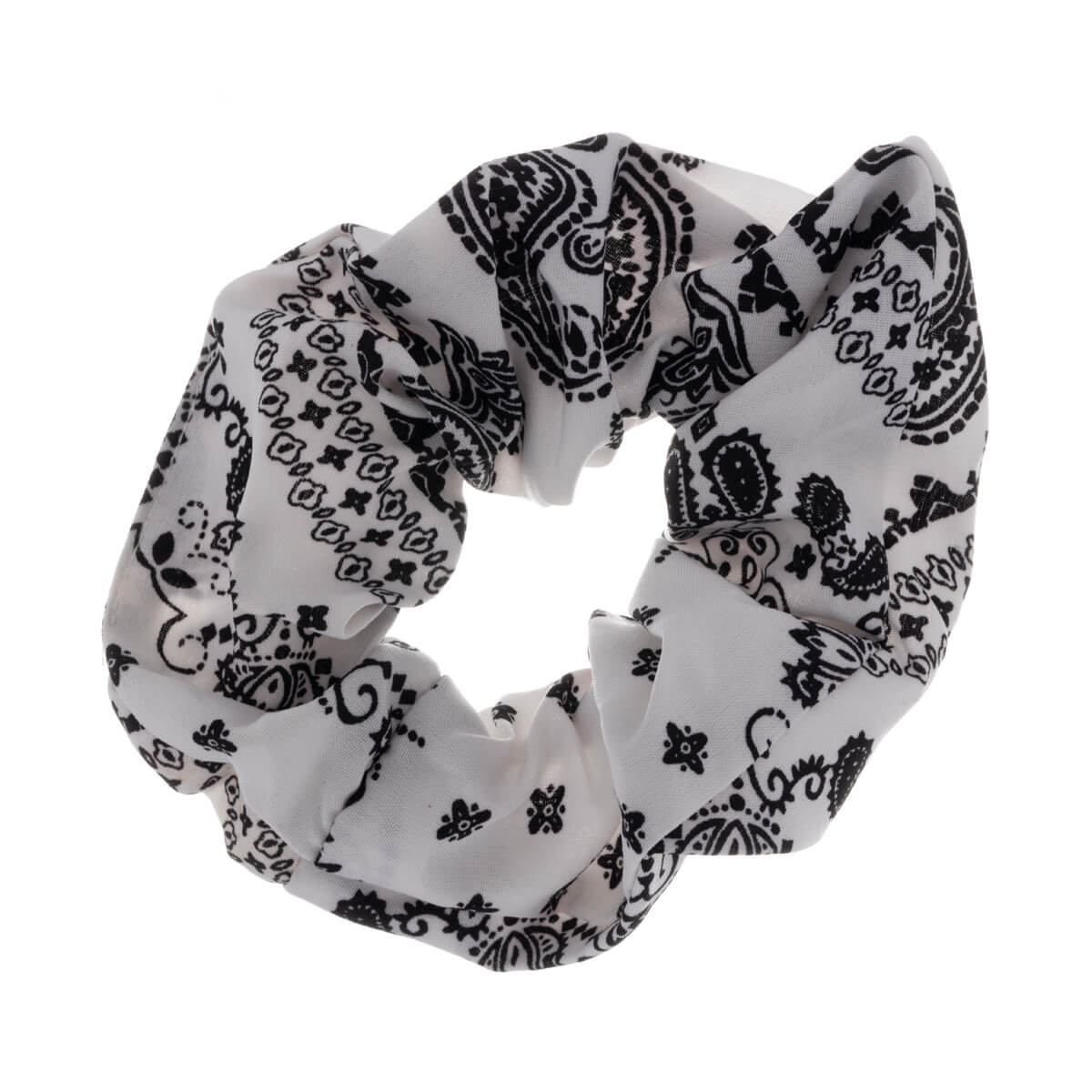 Valkoinen bandana scrunchie 104050010401 | Ninja.fi