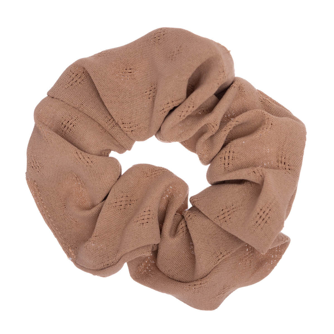 Matt scrunchie hårmonits Ø 10 cm