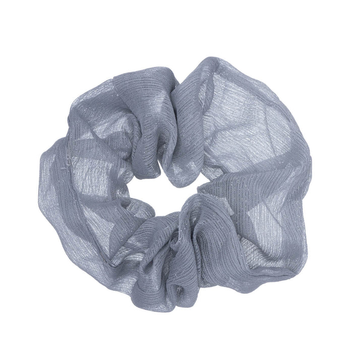 Gnistrande scrunchie hår munk 10cm