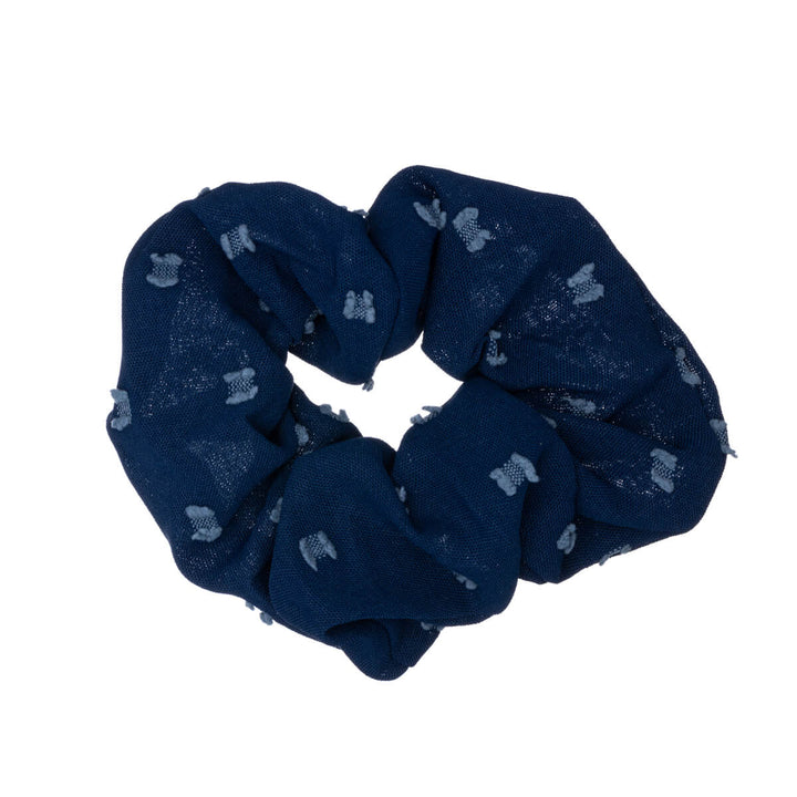 Matte patterned scrunchie hairpin ø 10cm