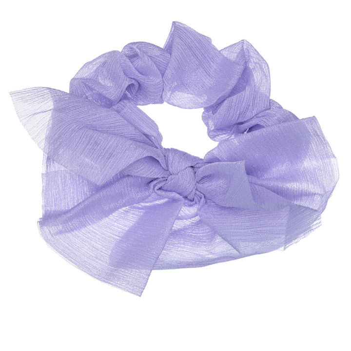 Rusetti hiuslenkki scrunchie kimaltava hiusrusetti