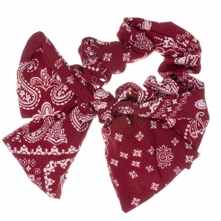 Rusetti hiuslenkki scrunchie bandana hiusrusetti