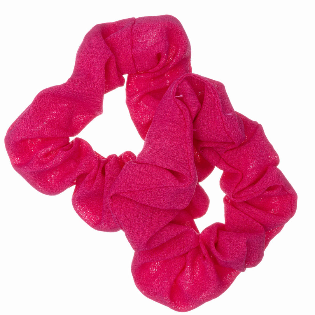 Monokrom liten scrunchie hårnål ø7cm 2st