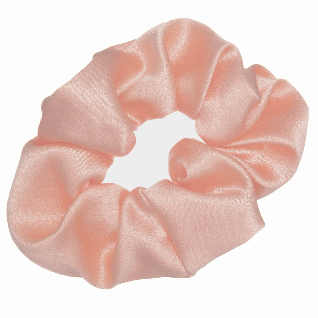 Yksivärinen satiini scrunchie hiusdonitsi ø11cm