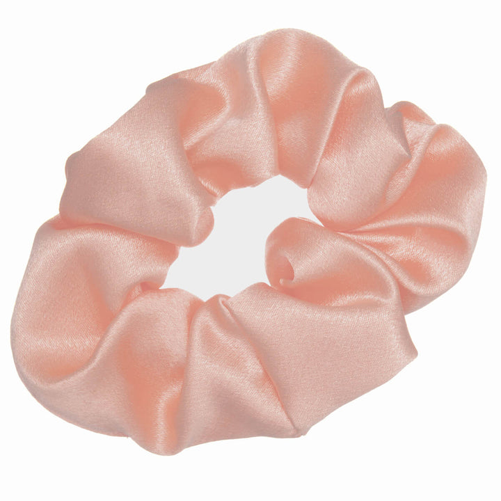 Yksivärinen satiini scrunchie hiusdonitsi ø11cm