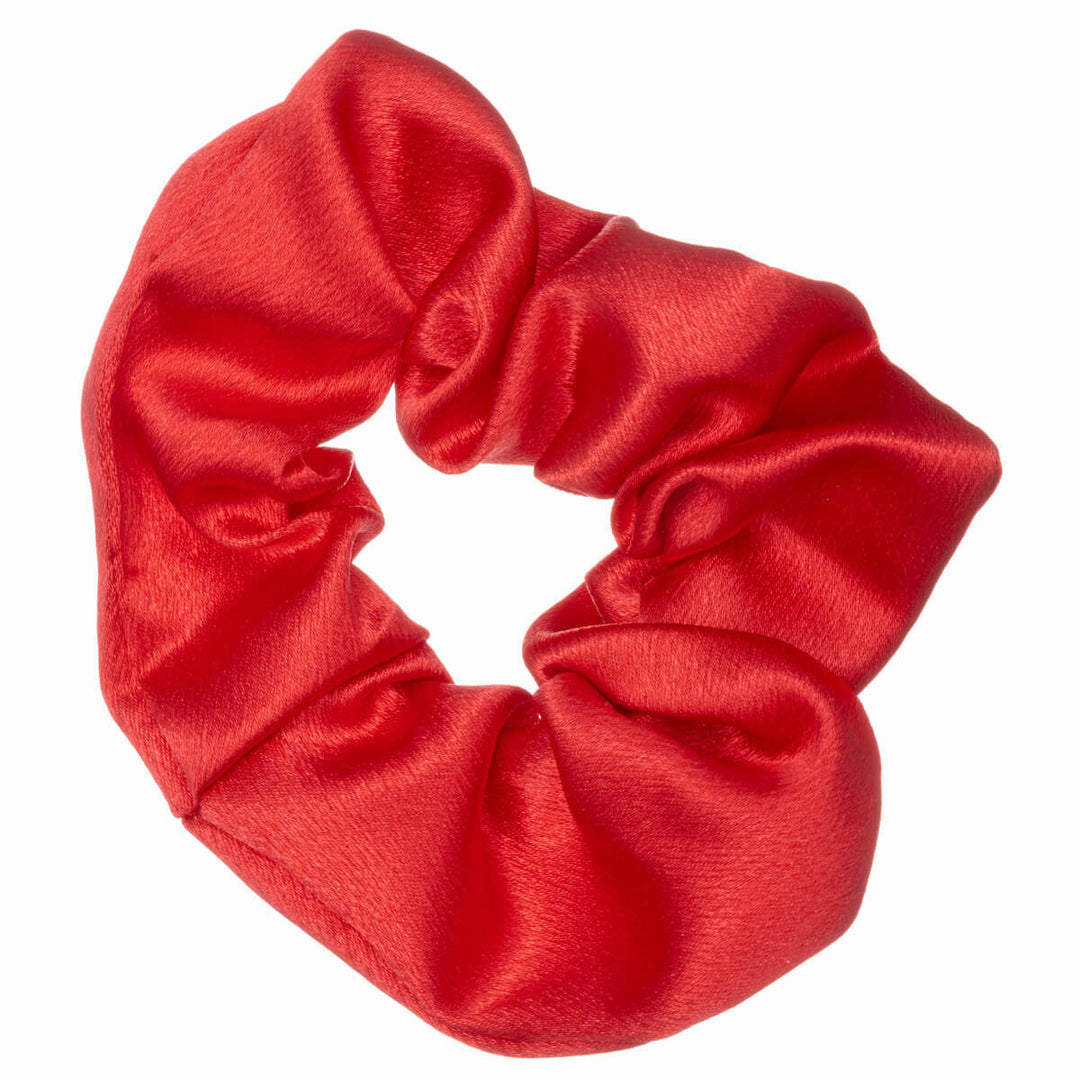 Yksivärinen satiini scrunchie hiusdonitsi ø11cm