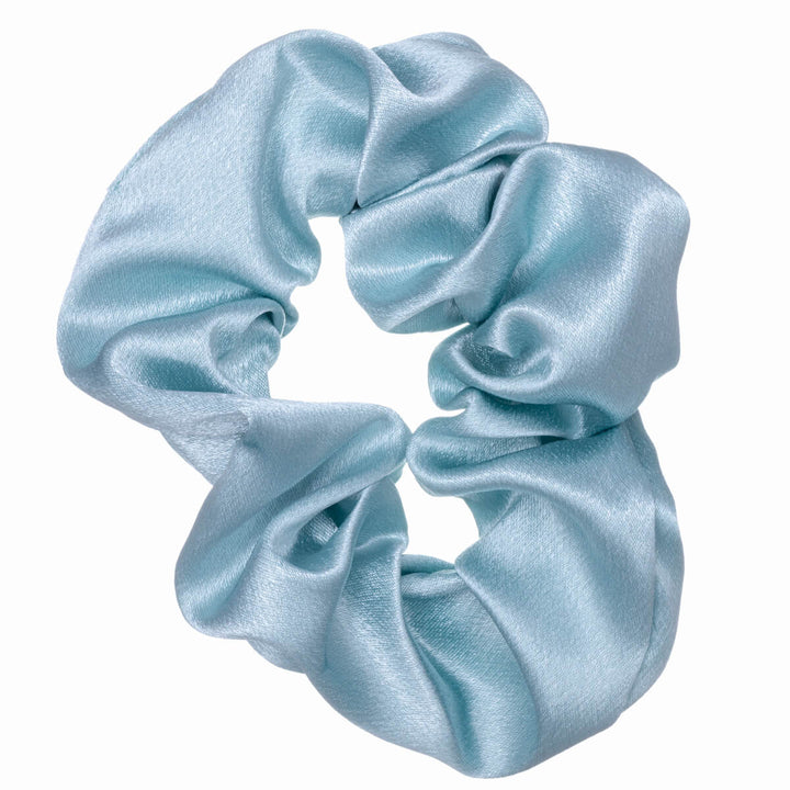 Yksivärinen satiini scrunchie hiusdonitsi ø11cm