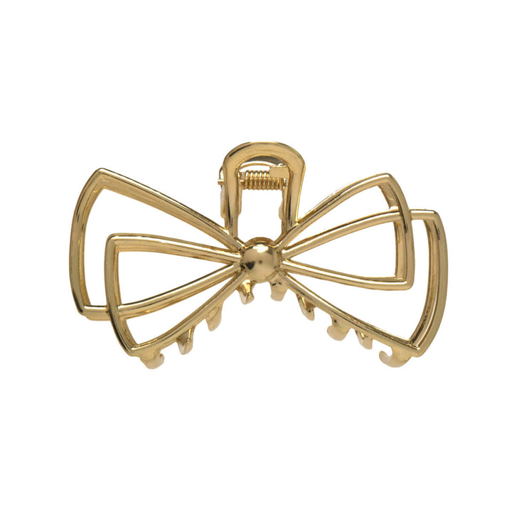 Rosette metal shark tooth clip 8,4cm