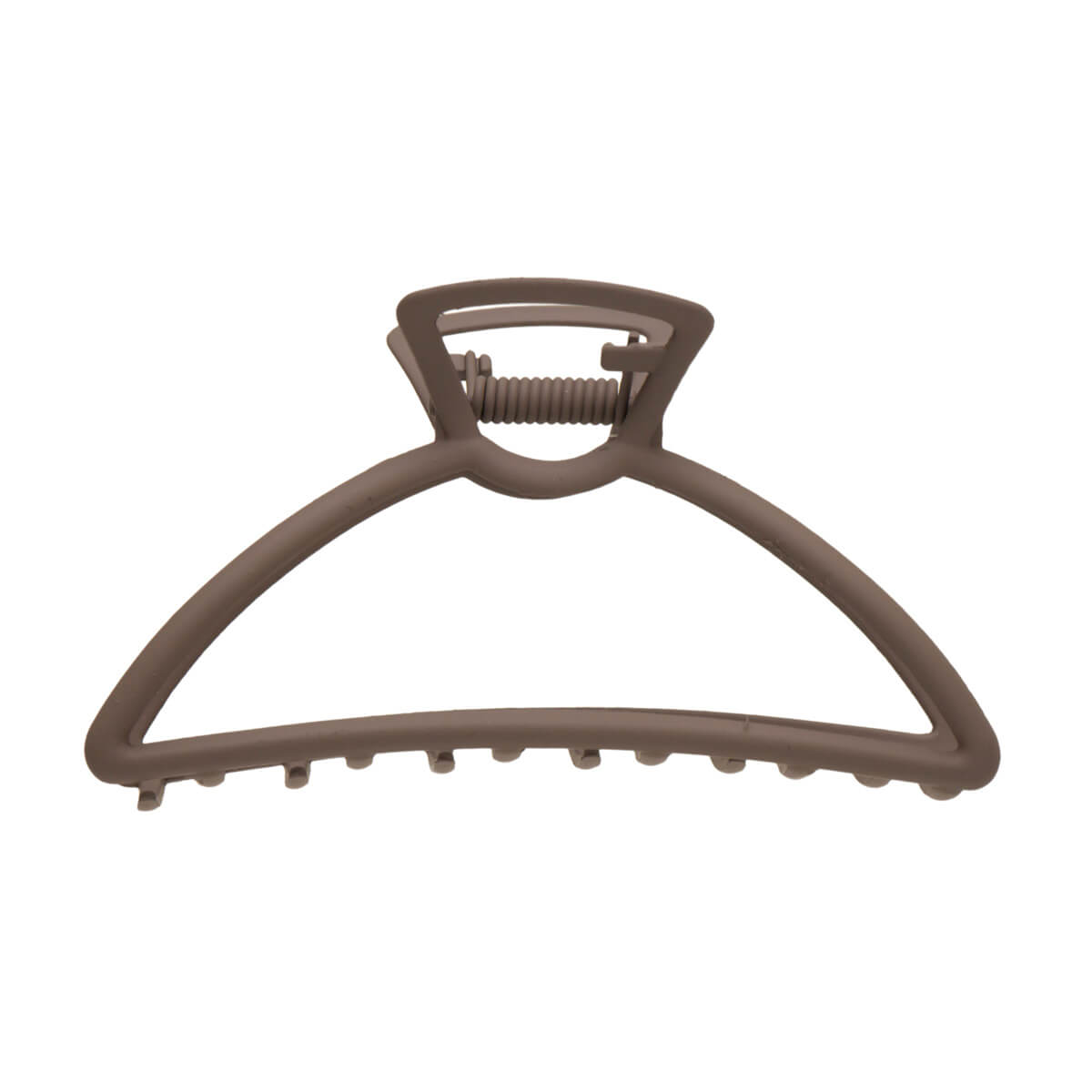 Curved metal shark tooth clip 9,8cm