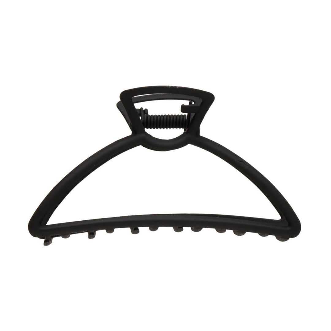 Curved metal shark tooth clip 9,8cm