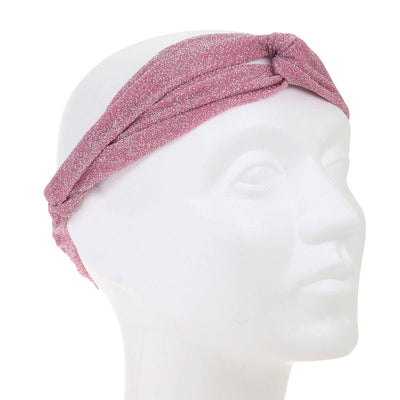 A flexible stooping hair collar with a knot