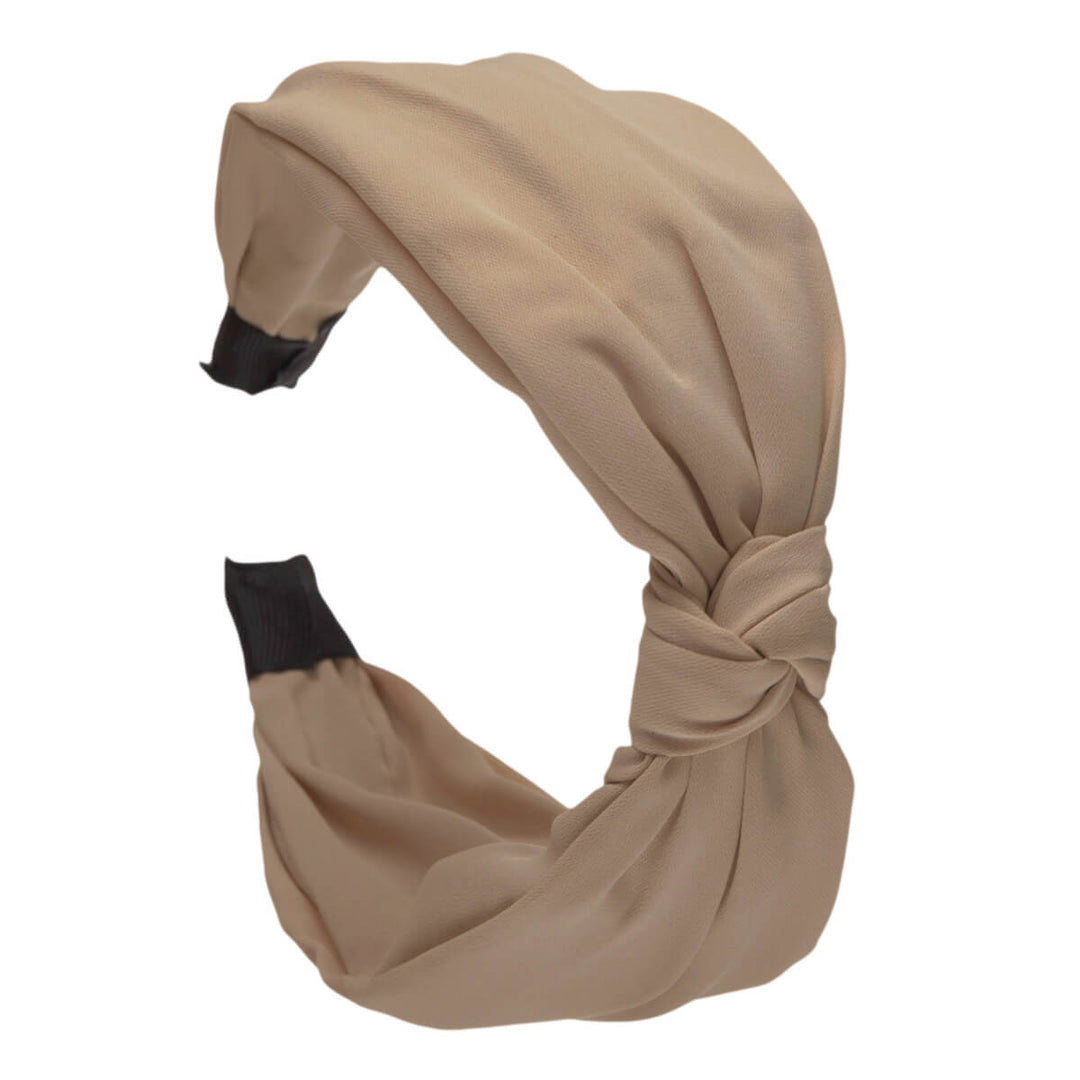 Bred monokrom hårkrage nod 6cm